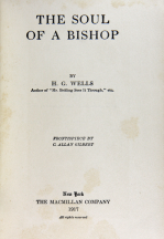 H.G. Wells The Soul of a Bishop 